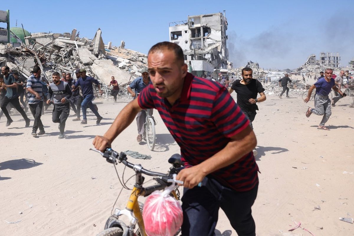 Serangan Israel Kembali Guncang Gaza, Belasan Warga Sipil Tewas saat Antre Bantuan
