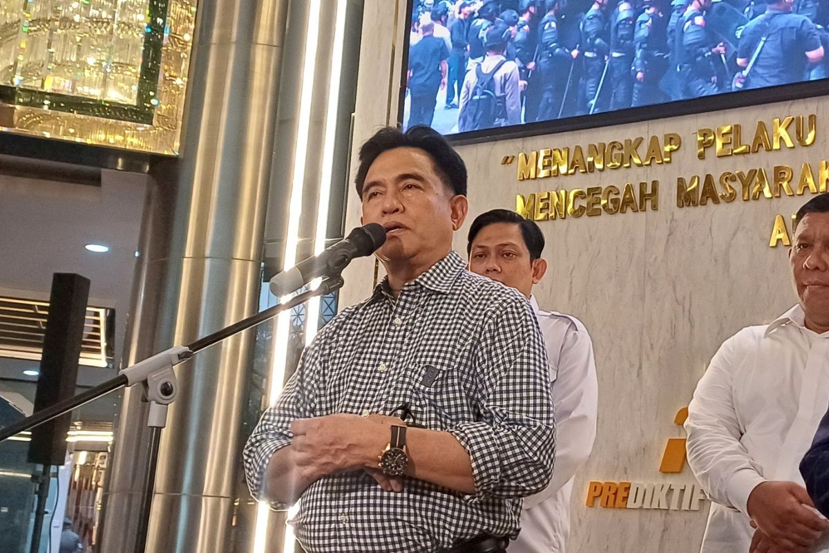 Yusril Tegaskan Tidak Ada Kekerasan Aparat terhadap Tahanan Aksi Demo Akhir Agustus